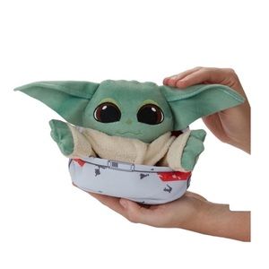 NWT Star Wars Mandalorian The Child Hideaway Hover-pram plush 3-in-1 toy